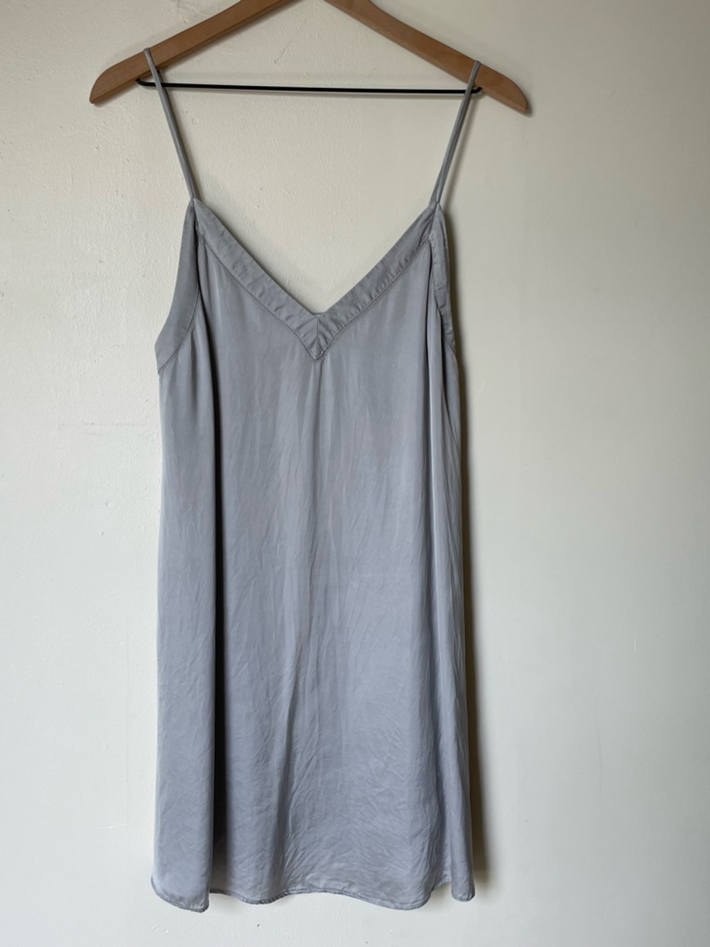 Aritzia Wilfred Satin Slip Mini Dress